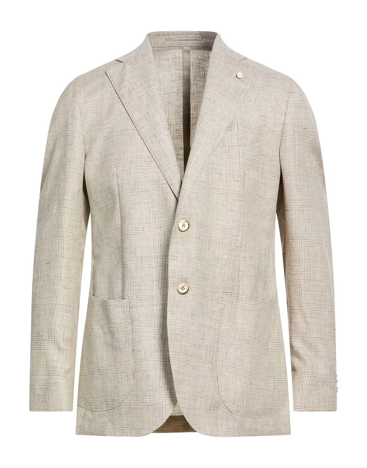 

Блейзер Luigi Bianchi Mantova, светло-серый