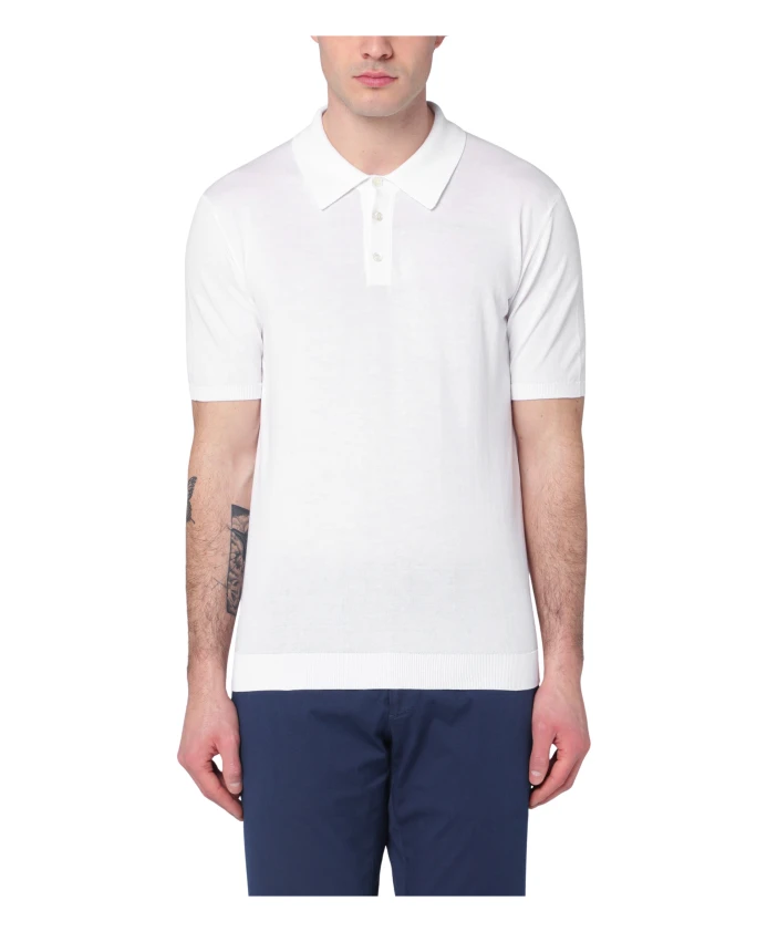 

Рубашка-Поло с короткими рукавами Roberto Collina, белый
