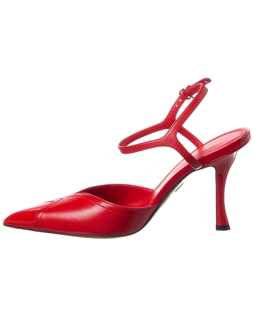 Ferragamo Erula кожаные лоферы Salvatore Ferragamo, красный — фото 2