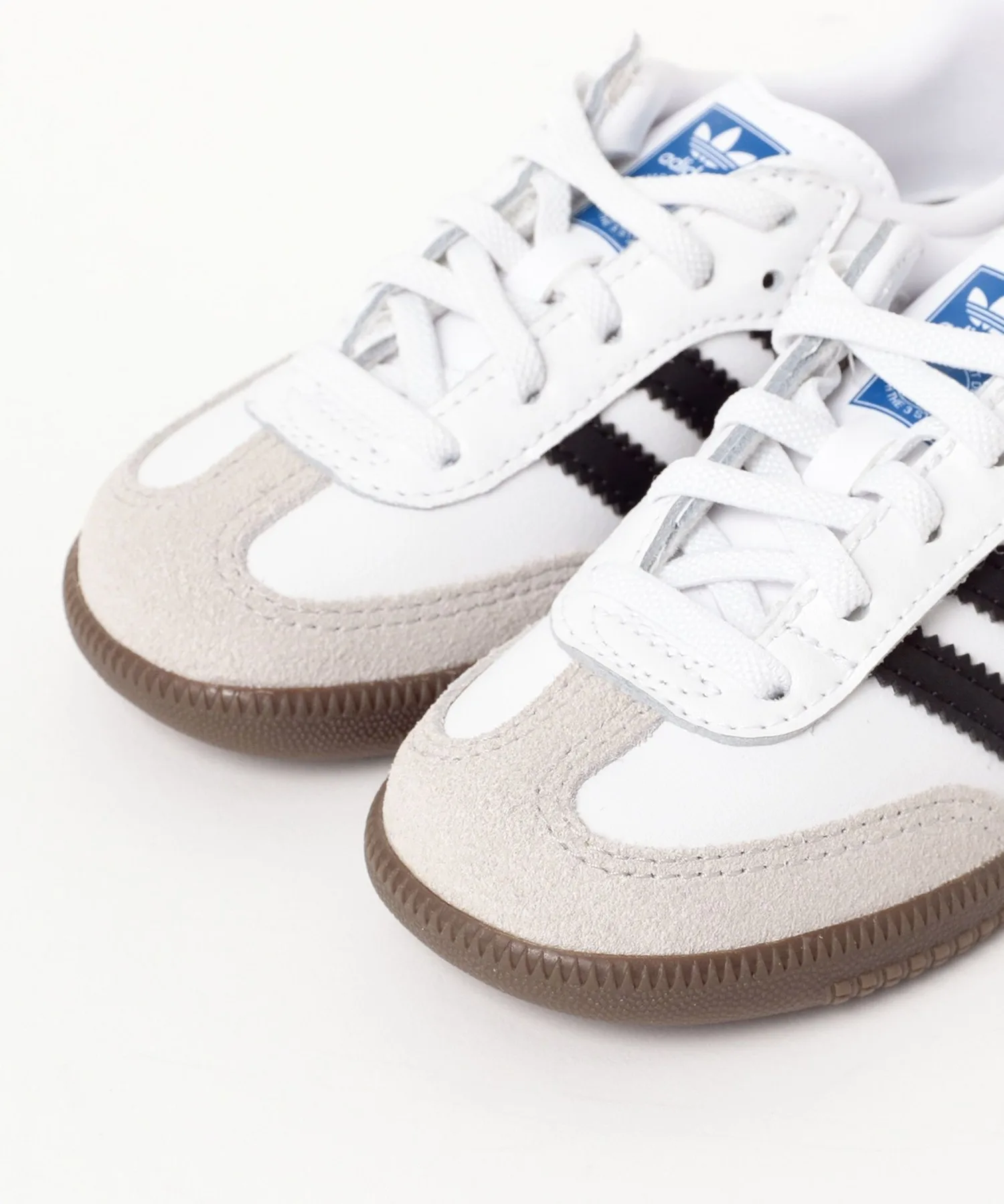 Детские кроссовки с эластичными шнурками Samba OG Comfort Closure adidas чёрные — фото 2
