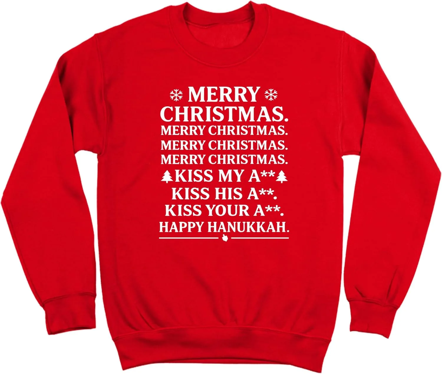 

Свитшот Donkey Tees Merry Christmas Kiss My