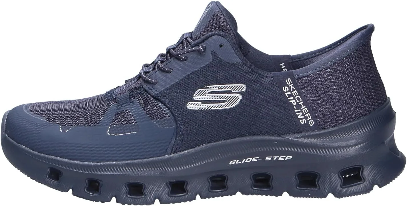 Мужские кроссовки Skechers Glide-Step Pro без шнурков, темно-синий — фото 2