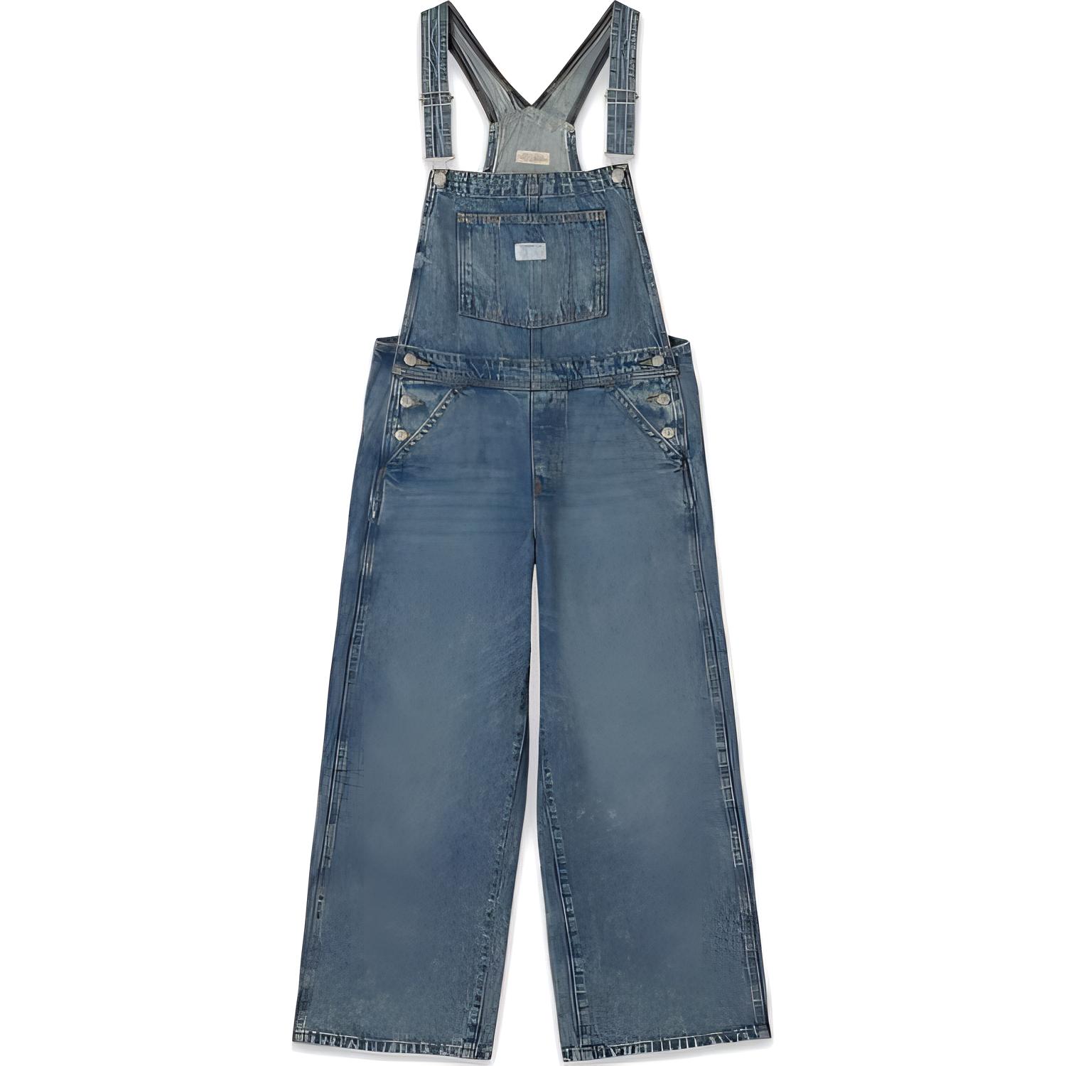 

Levis Женский комбинезон Levi's, выбеленный, синий