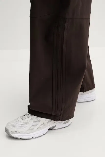 Штаны из плотной ткани Adidas Originals, коричневый — фото 4