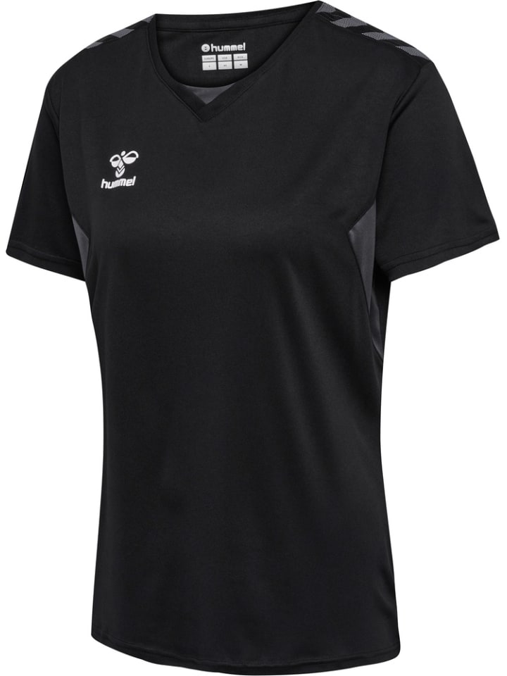 

Футболка Hmlauthentic Pl Jersey S/S Woman черного цвета Hummel