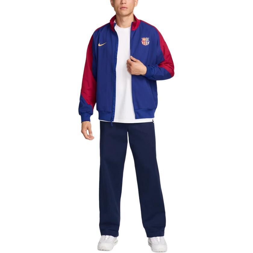 

Куртка мужская красновато-синяя Nike, красный/синий
