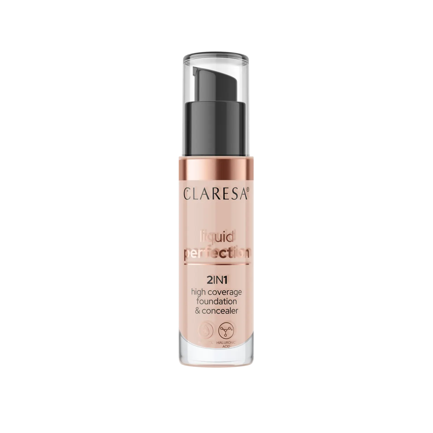 

Консилер для лица и тональный крем 104 нюдовый Claresa Liquid Perfection, 34 гр
