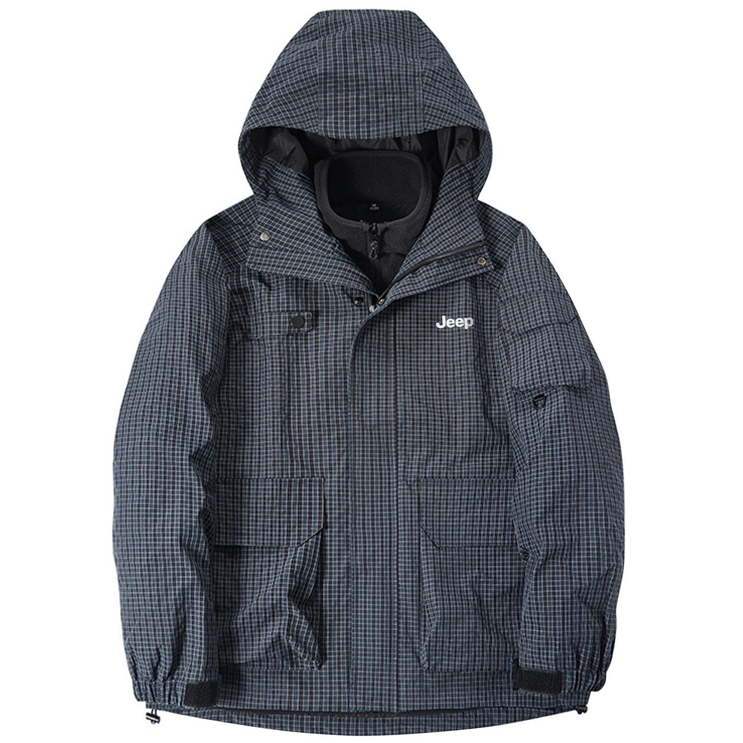 

Куртка унисекс Jeep, цвет London coffee [cargo jacket + down liner]