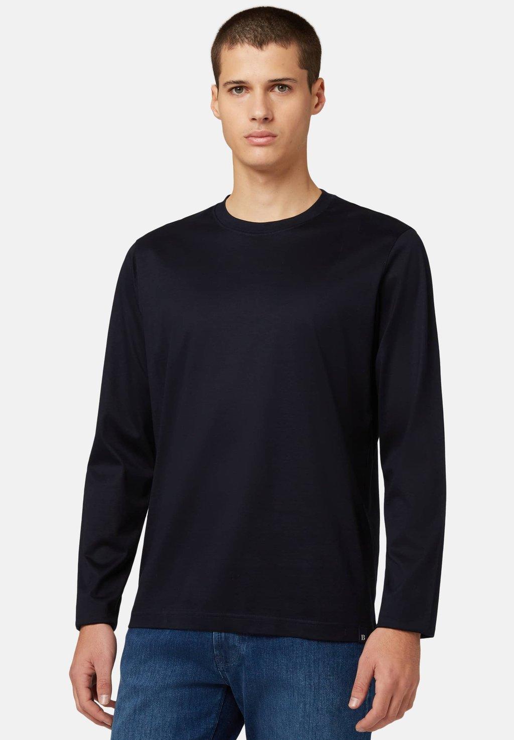 

Лонгслив PIMA Boggi Milano, синий