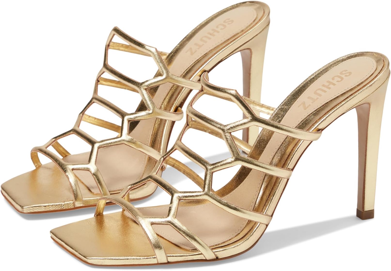 

Туфли Schutz Julianna Weekend, цвет Ouro Claro