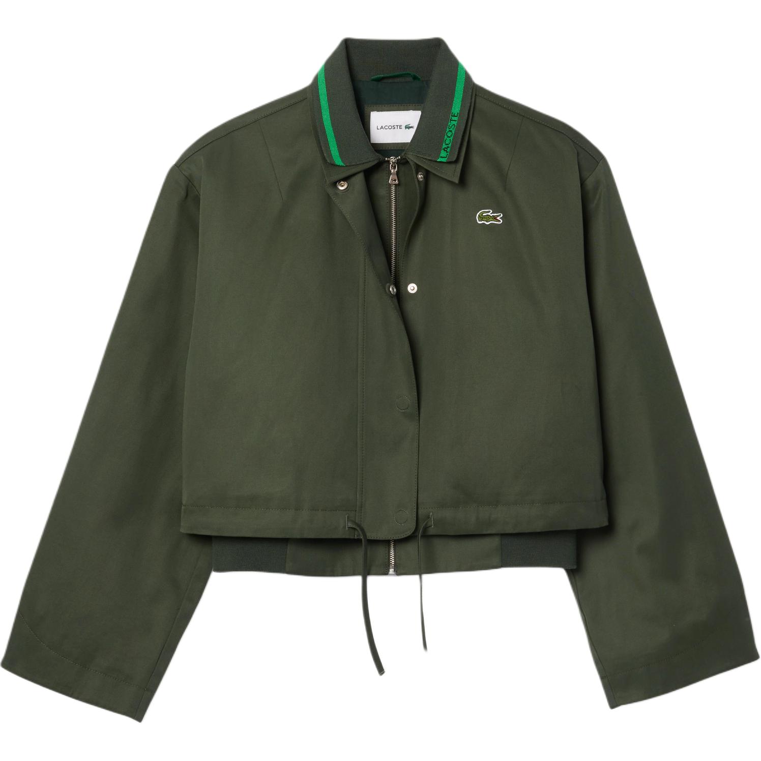 

LACOSTE Куртка женская зеленая, Green