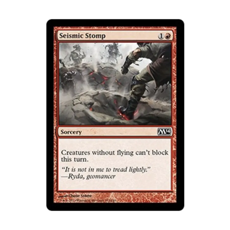 

CCG Сейсмический топот (C), MTG - Magic 2014