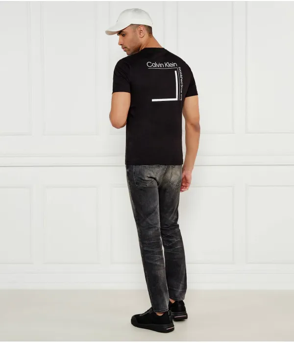 Футболка cp-linear Regular fit Calvin Klein, черный — фото 2