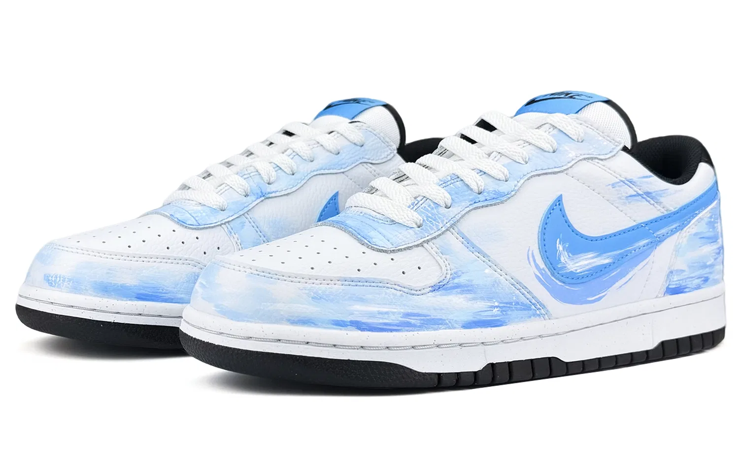 Кроссовки скейтбординговые Nike Big Bay Blue — фото 4