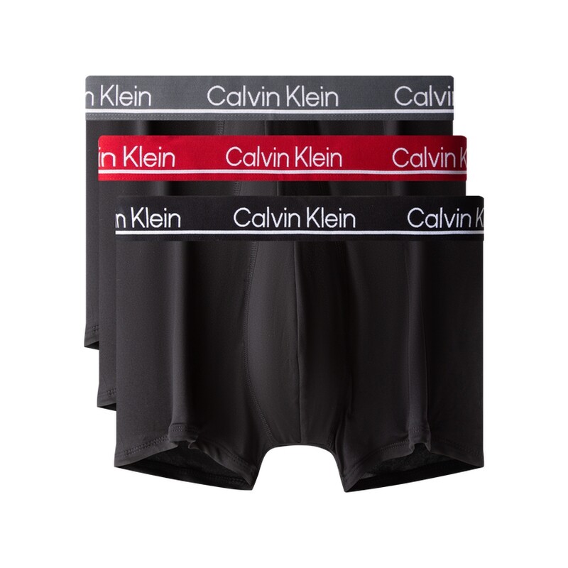 

Трусы-боксеры мужские Calvin Klein с защитой, черный / серый / синий