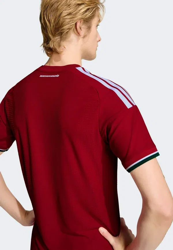 Футболка Adidas Performance Hungary 26 home authentic national team wear, цвет командный красный — фото 4