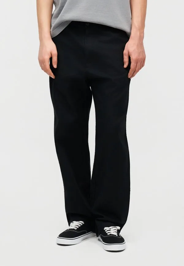 Свободные брюки с завышенной талией Gap, Black