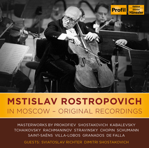 

CD диск Chopin / Rostropovich / Dedyukhin: Mstislav Rostropovich in Moscow