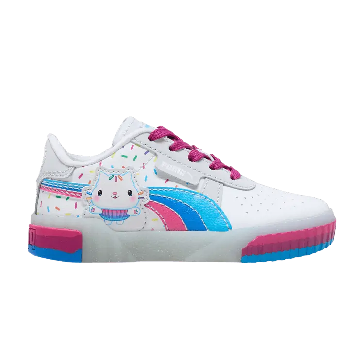 

Кроссовки Puma Gabby s Dollhouse x Cali Little KidCakey Cat Sprinkle, белый