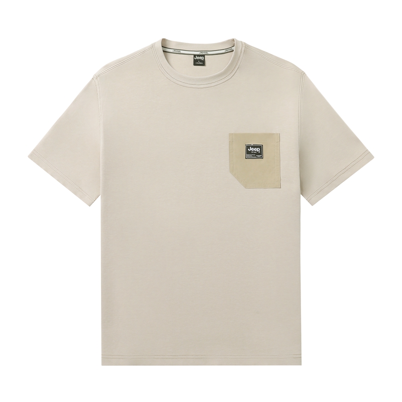 

Футболка Unisex Crew Neck Moderate Heavyweight Jeep, хаки