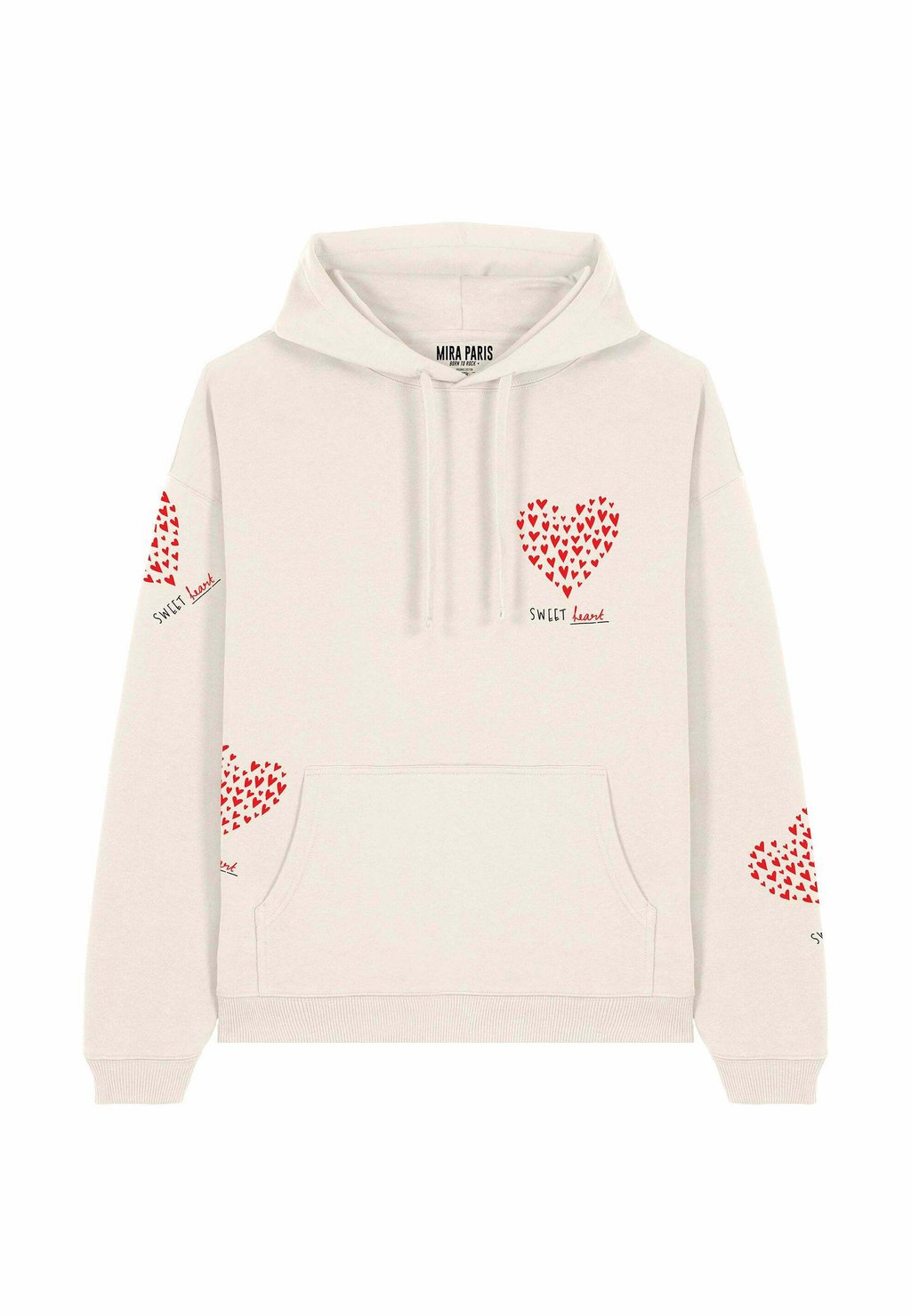 

Толстовка TOO SWEET PRINT HEAVYWEIGHT - Hoodie Mira Paris, кремовый