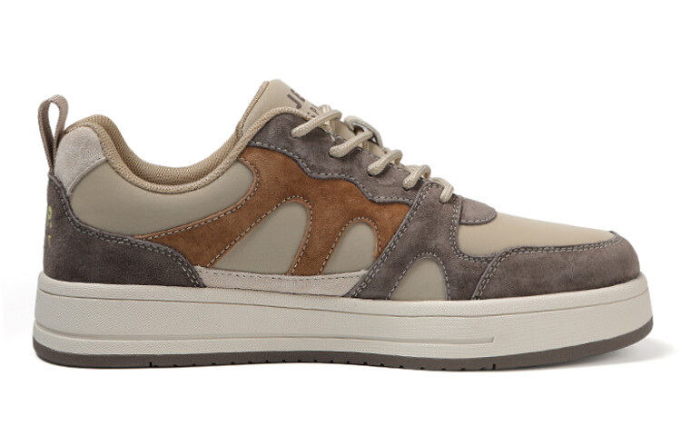 Кроссовки JEEP SPIRIT Skateboarding Shoes Men Low-top Beige, цвет Natural Deer — фото 2