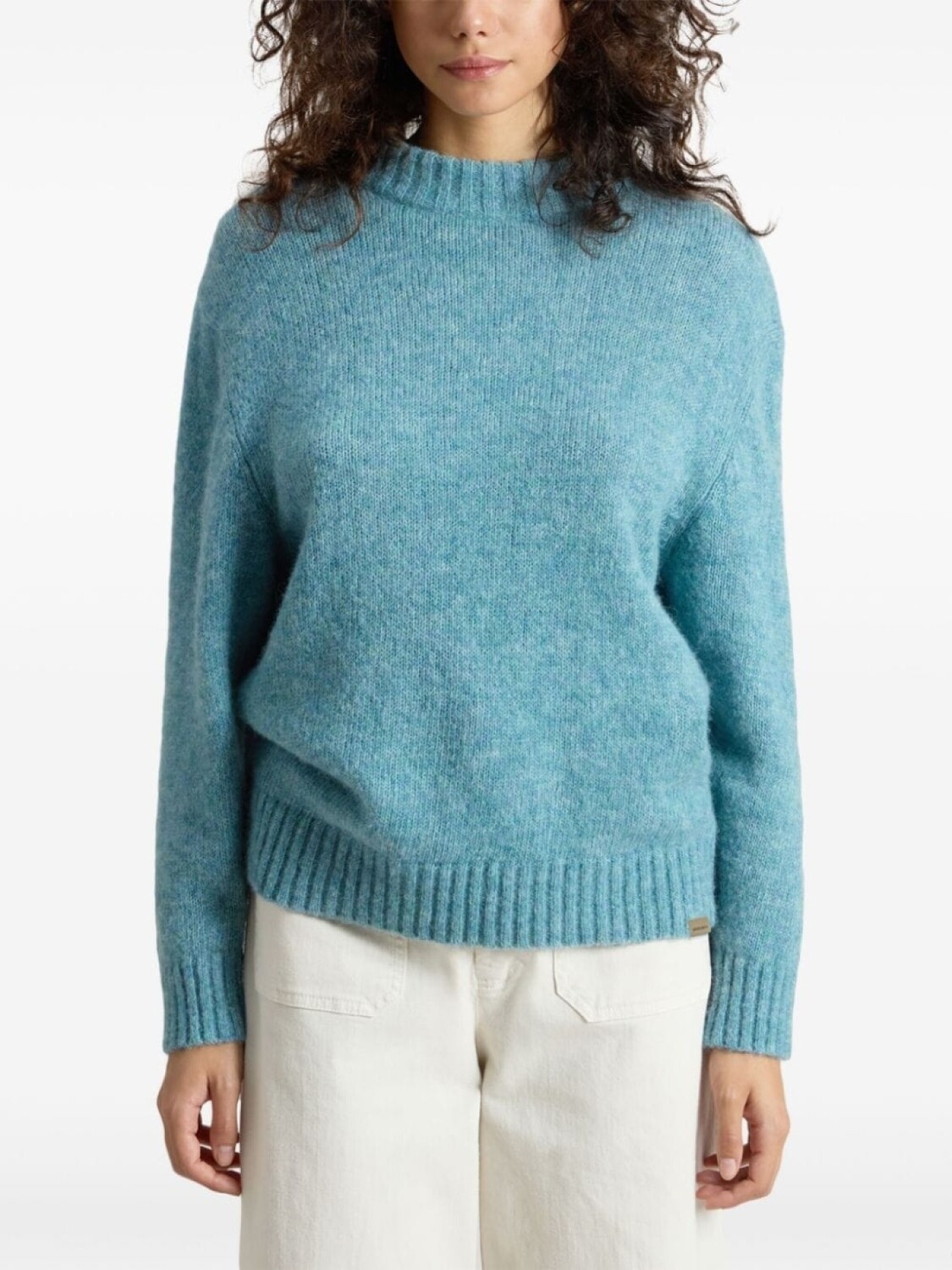 

Woolrich свитер с круглым вырезом, синий