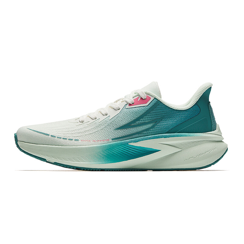 

Кроссовки женские с низким верхом Cool Green/Sky Blue/Paper White Anta