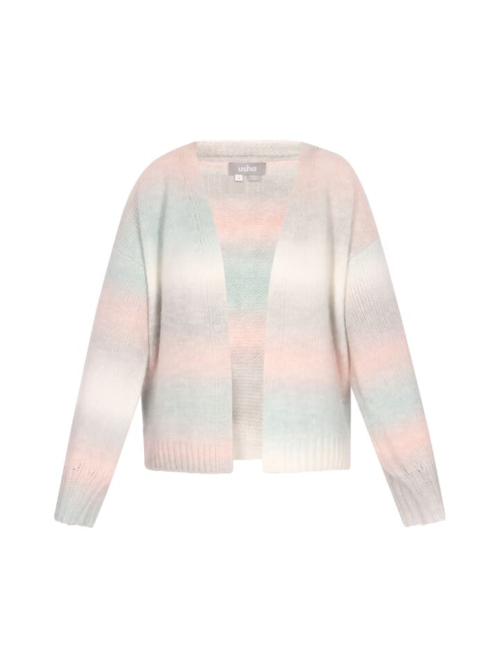 

Пуловер Usha Cardigan, цвет hellblau mehrfarbig