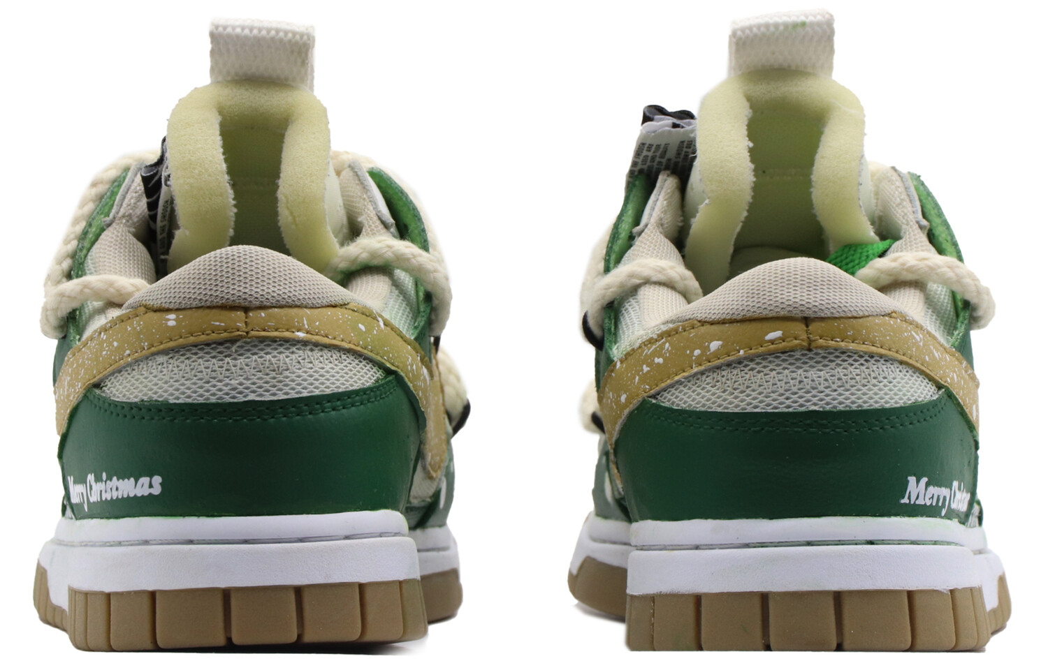 

Кроссовки Nike Air Dunk Jumbo Skateboard Shoes Men Low-Top Green/Brown