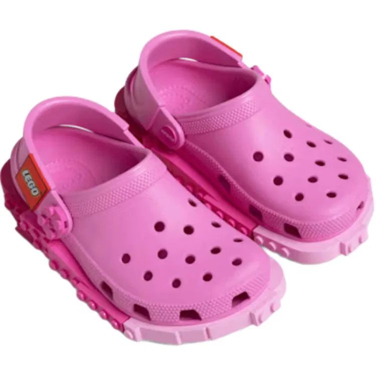 Детские сабо Crocs Kids' Clogs розовые — фото 4