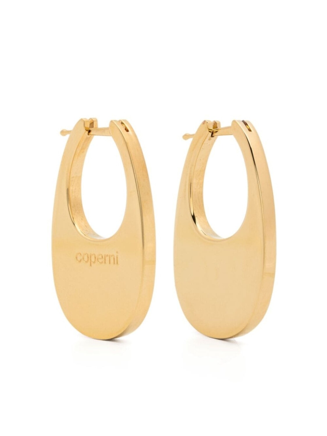 

Серьги Swipe среднего размера Coperni, золотой
