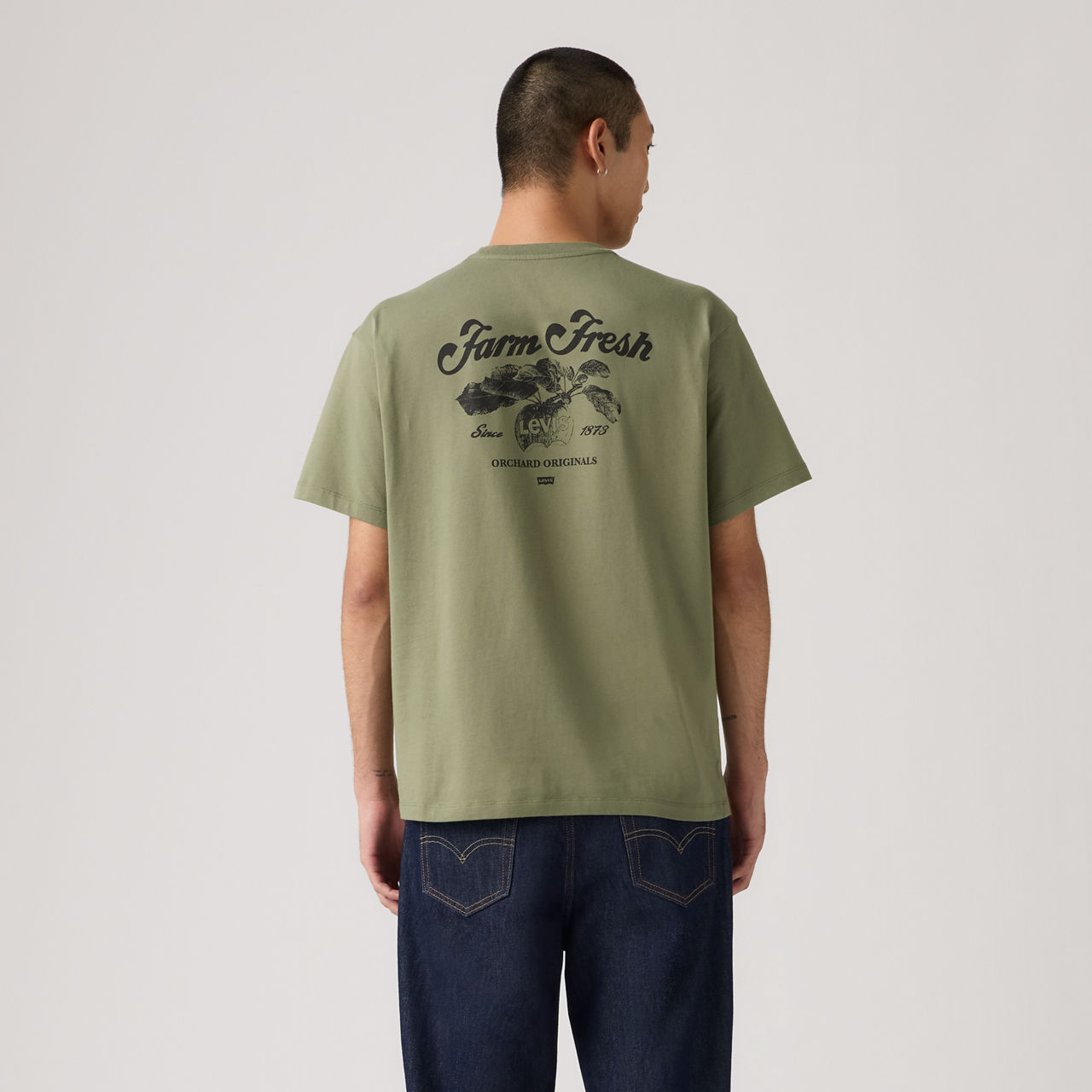 

Футболка с принтом Vintage Fit Levi's, Green