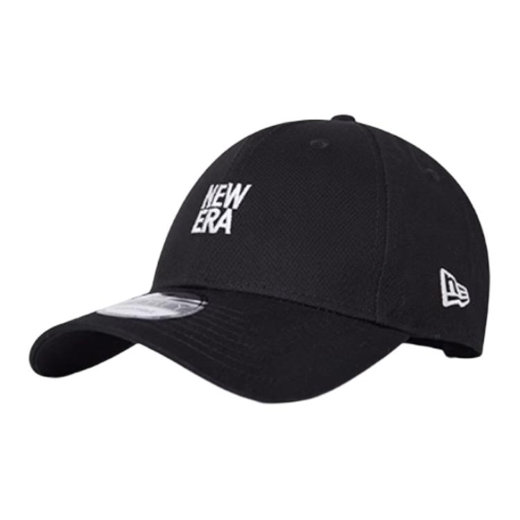 

New Era Хлопковая бейсболка унисекс черная, Black