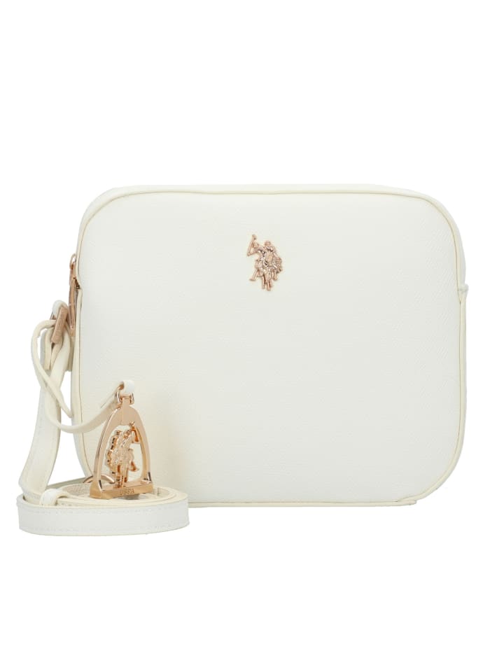 

Наплечная сумка U.S. Polo Assn., цвет off white