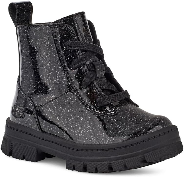 

Ботинки на шнуровке Ashton Lace-Up Glitter UGG, цвет Glitter Black