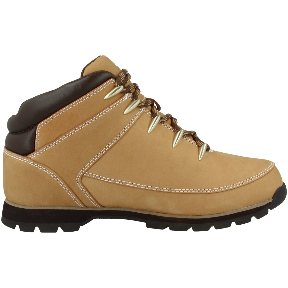 Ботинки мужские Timberland низкие с логотипом, бежевый — фото 3