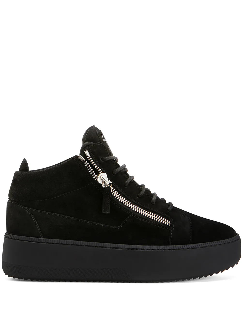 

Кроссовки Kriss на платформе Giuseppe Zanotti, черный