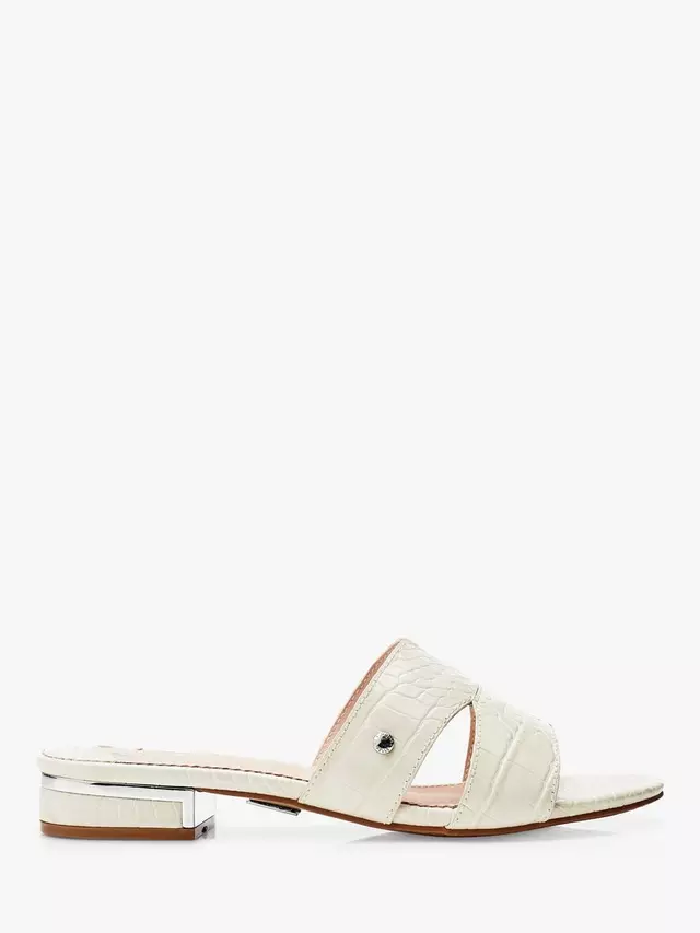 

Сандалии Moda in Pelle Murah Patent Mocc Croc, цвет off/white