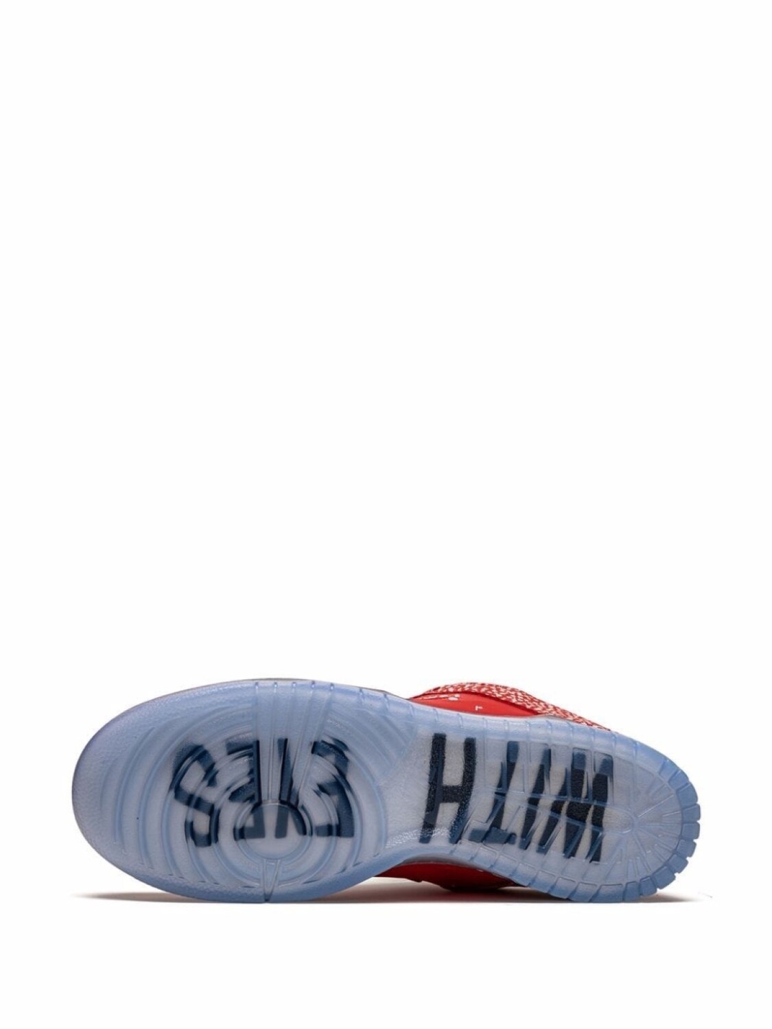 Кроссовки SB Dunk Low Magic Mushroom из коллаборации с Stingwater Nike, красный — фото 4