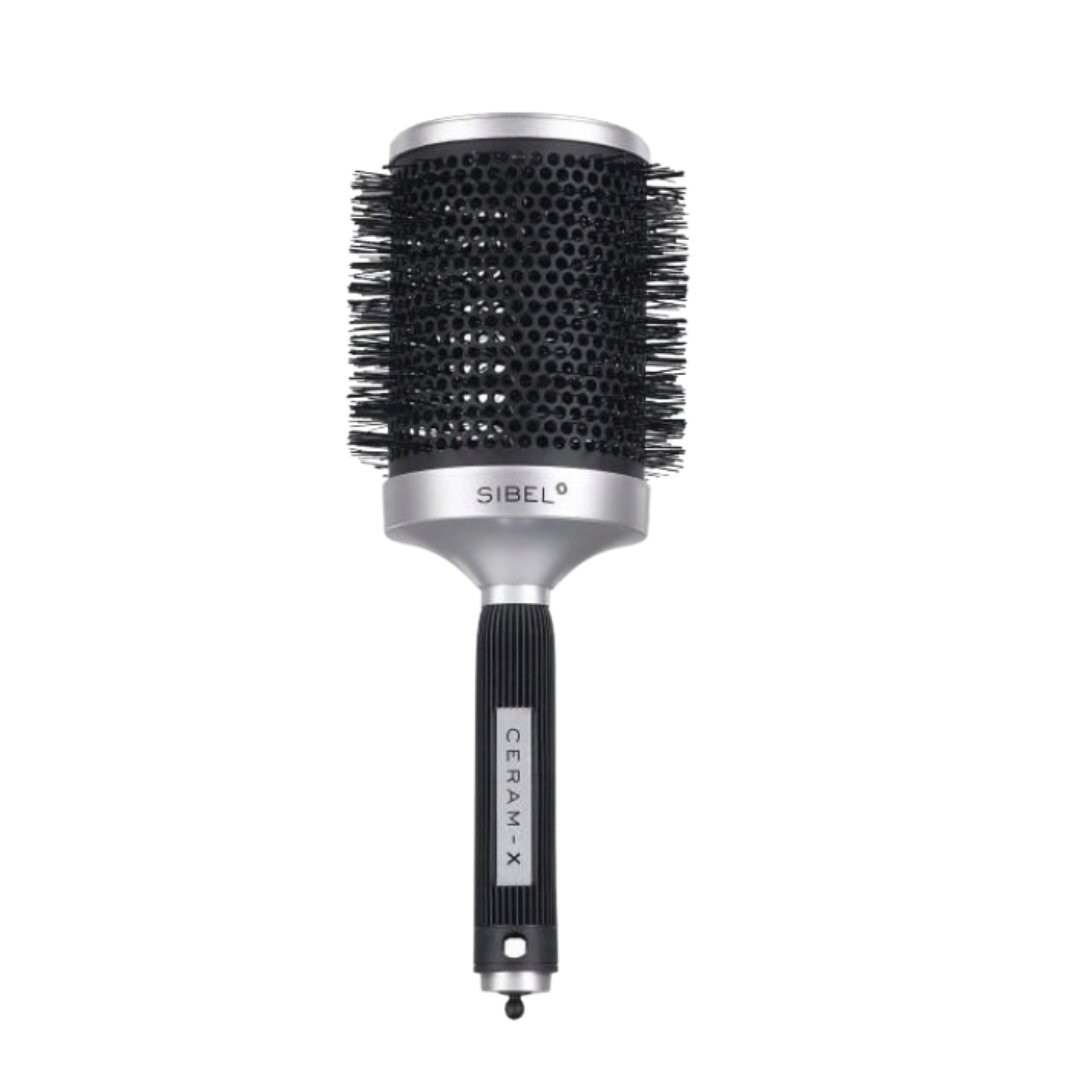 Щетка для волос Sibel Styling Ceramic Mega Large Professional 80/105 Ceram-X 80 мм — фото 3