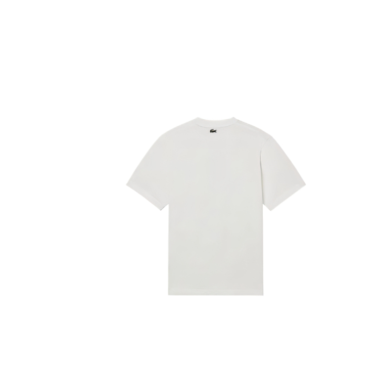 Футболка с принтом signature LACOSTE, розовый — фото 3