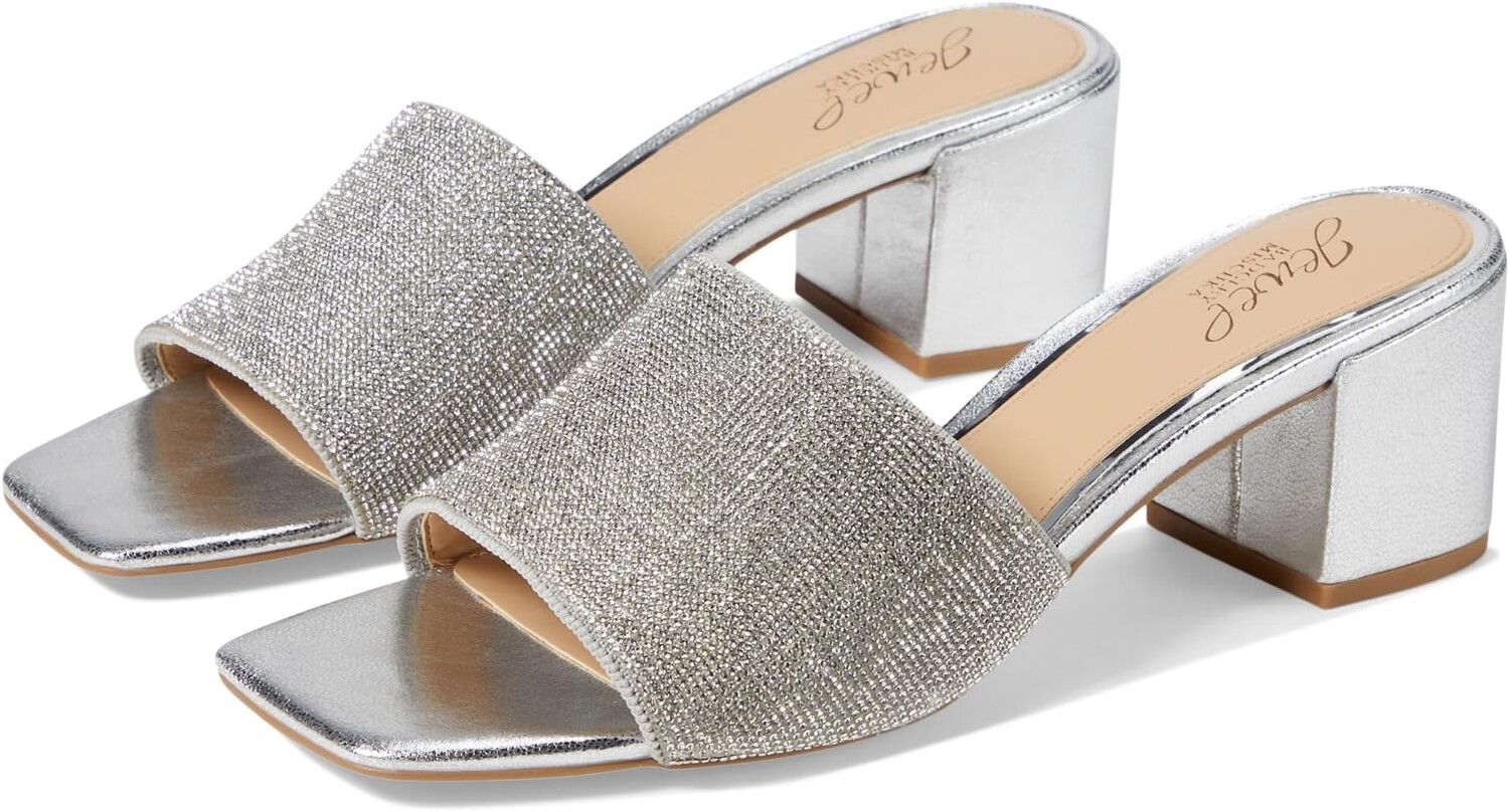 Туфли Jewel Badgley Mischka Harlyn, цвет Silver Textile