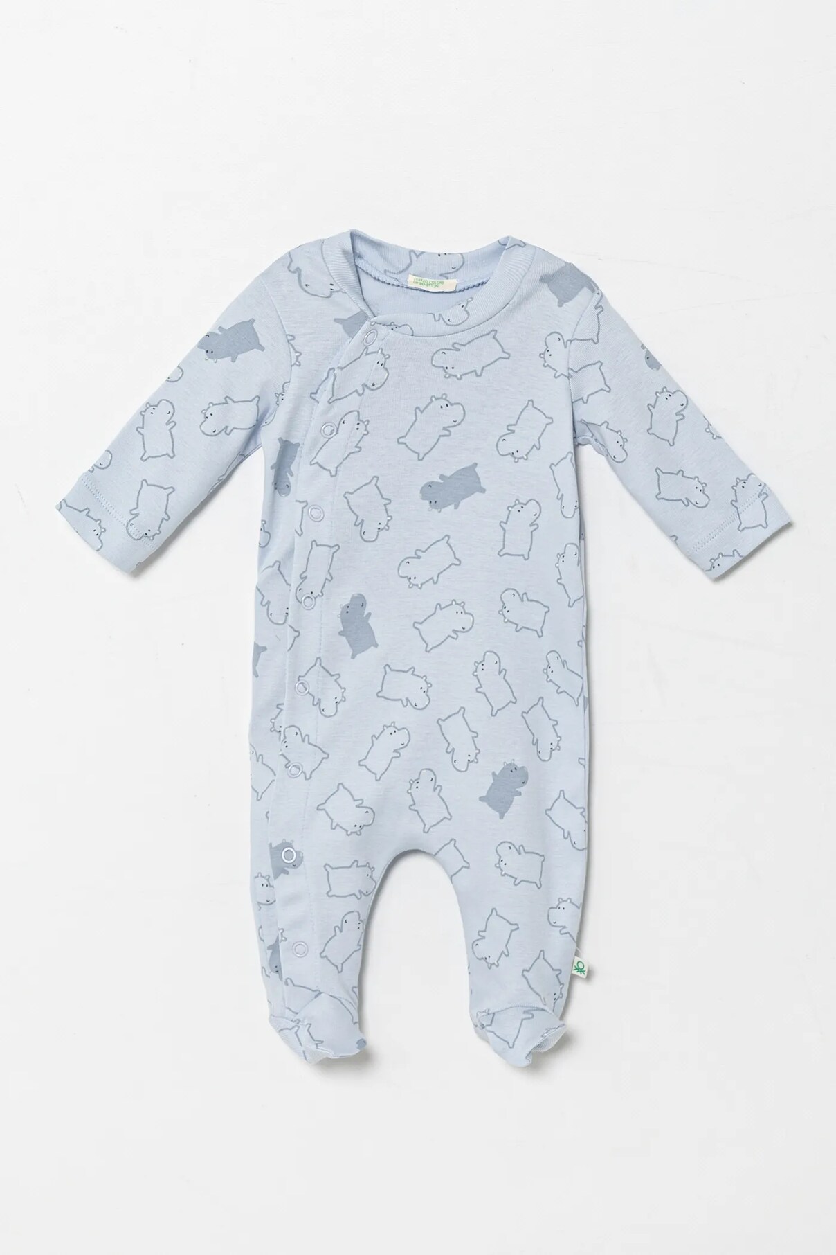 

Детские хлопковые комбинезоны United Colors Of Benetton, синий