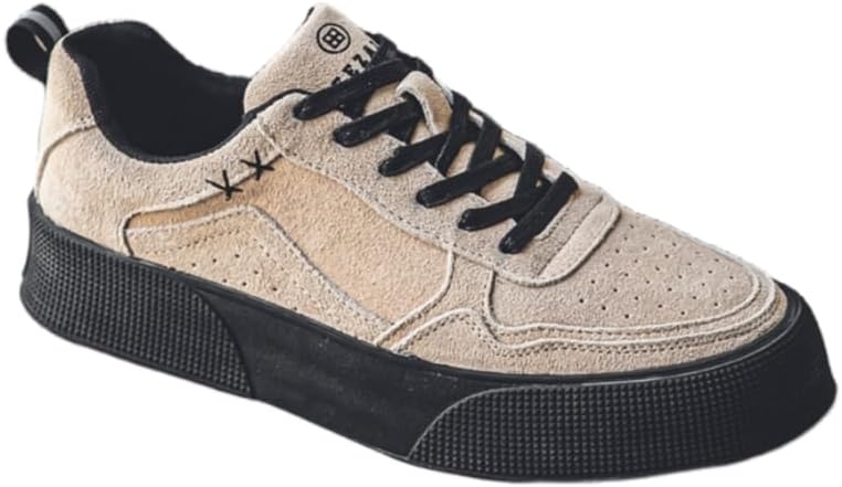 

Мужские ретро черные кроссовки низкие повседневные спортивные - вечный стиль для ежедневной носки Hoalox