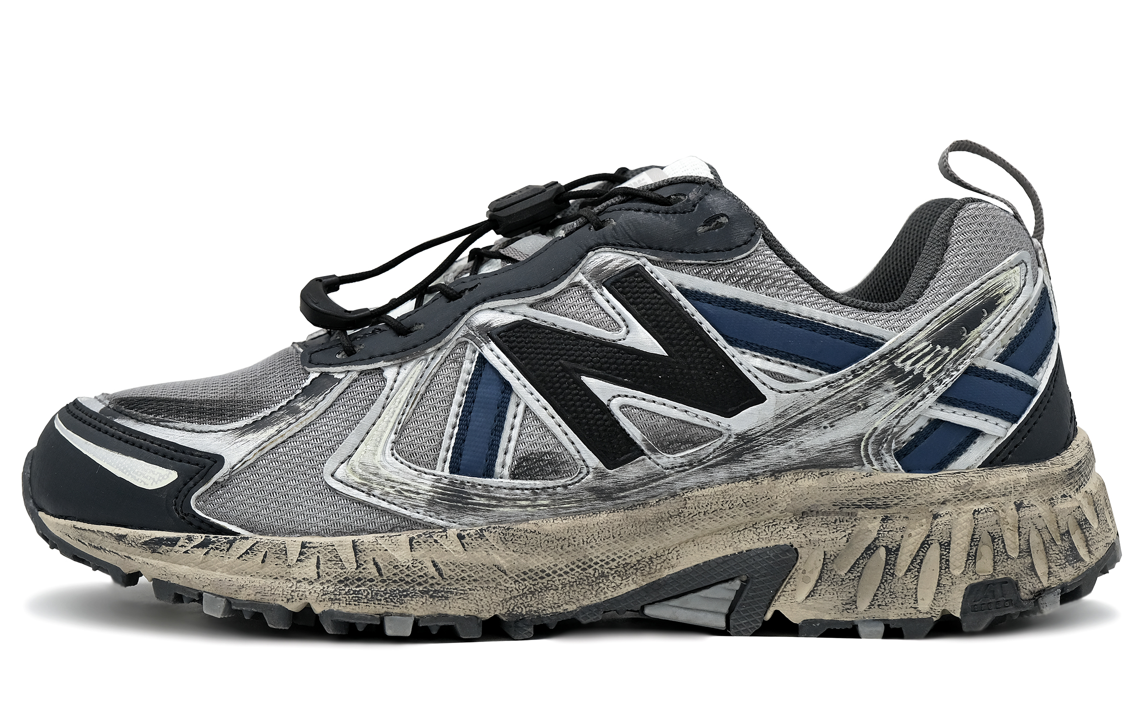 

Кроссовки NB 410 унисекс с низким верхом темно-синие New Balance