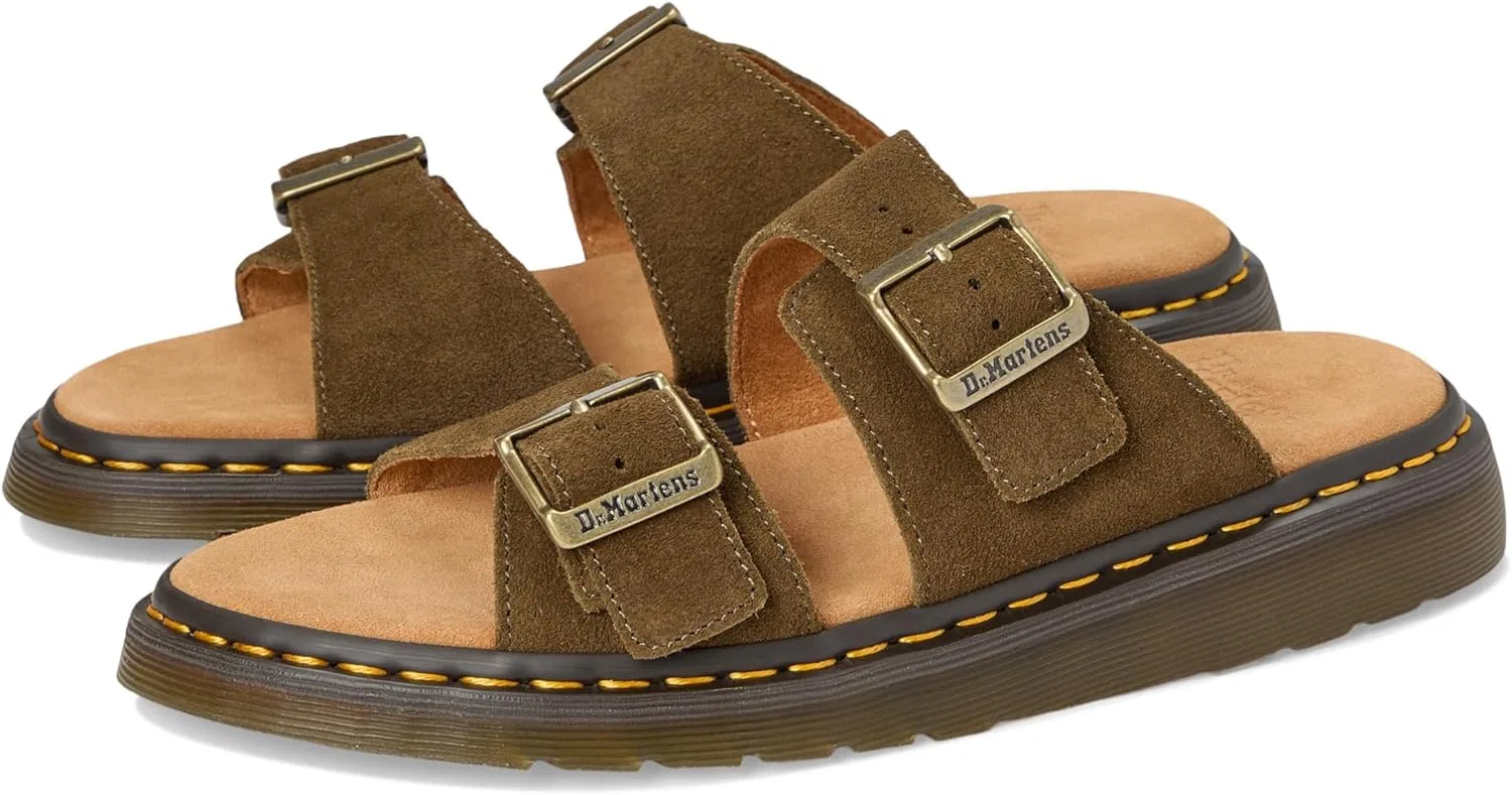 Сандалии унисекс Dr. Martens JosefSlide, Olive Leaf For Me Leaf It To Me