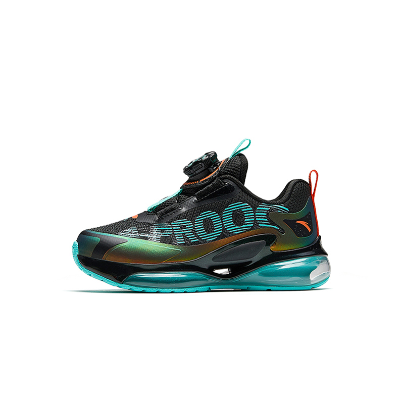 

Дышащие легкие амортизирующие низкие детские беговые кроссовки для детей 3-7 лет Antakids, черный