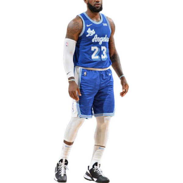 Майка Nike NBA Retro Basketball Jersey/Vest SW Fan Edition 2020-21 Season Los Angeles Lakers LeBron James Blue, синий — фото 3