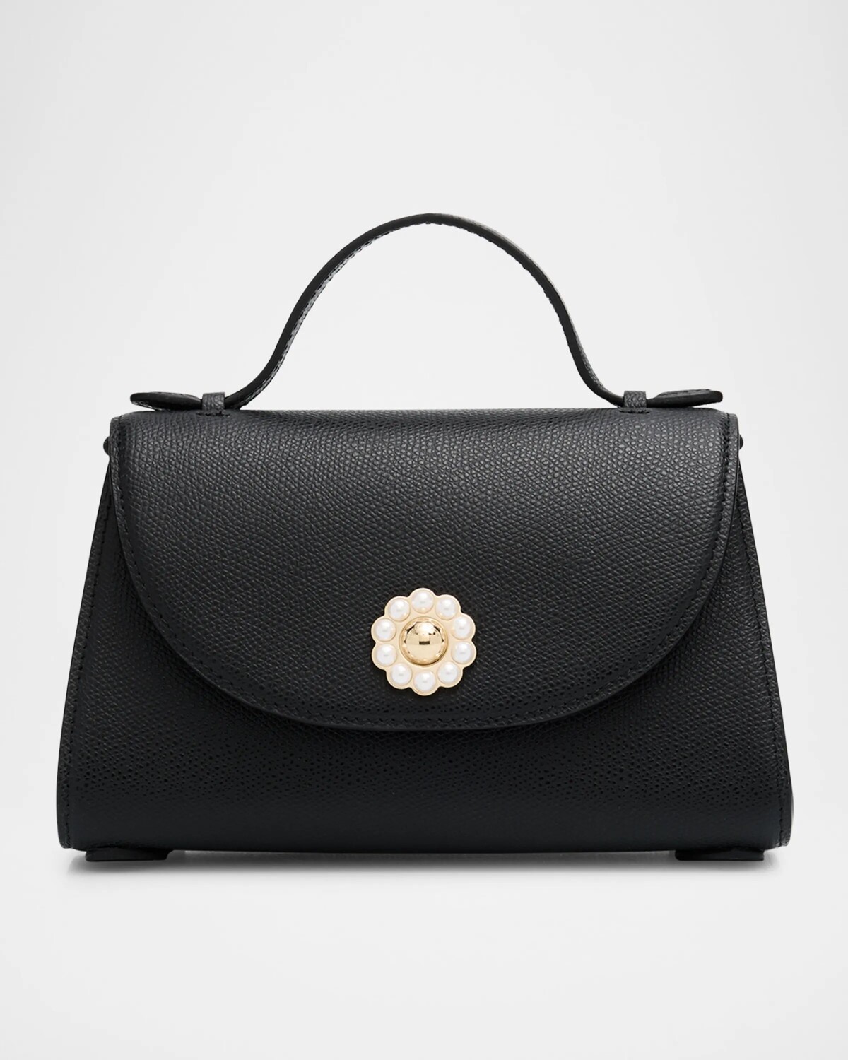 

Кожаная сумка через плечо Valentine Pochette Simone Rocha, черный